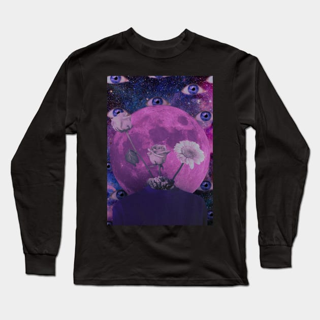 Open your eyes Long Sleeve T-Shirt by design-universe